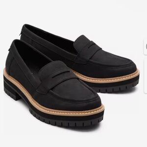 NEW Toms Penny Loafers(size 9)